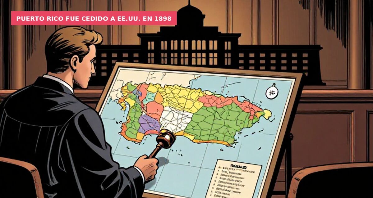Puerto Rico fue cedido a EE.UU. en 1898