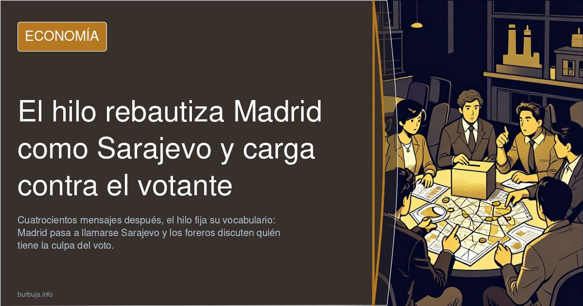 El silencio de los corderos madrileños (Sarajevo news)