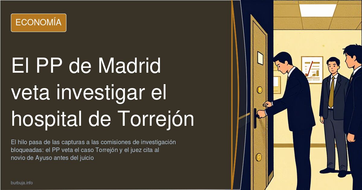 El PP de Madrid veta investigar el hospital de Torrejón