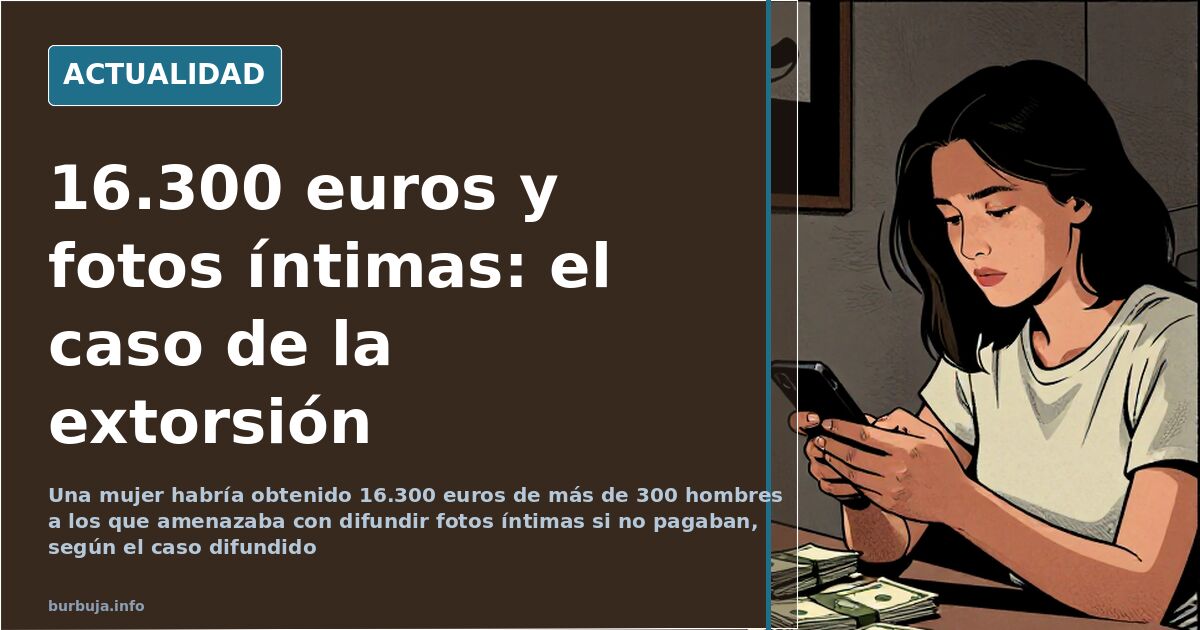 Móvil sobre una mesa con una conversación privada abierta: ilustración de la extorsión con fotos íntimas y pagos por transfer