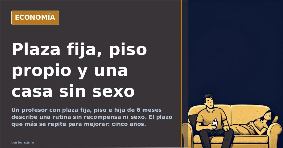 Hombre volviendo a casa de noche, imagen de la rutina familiar