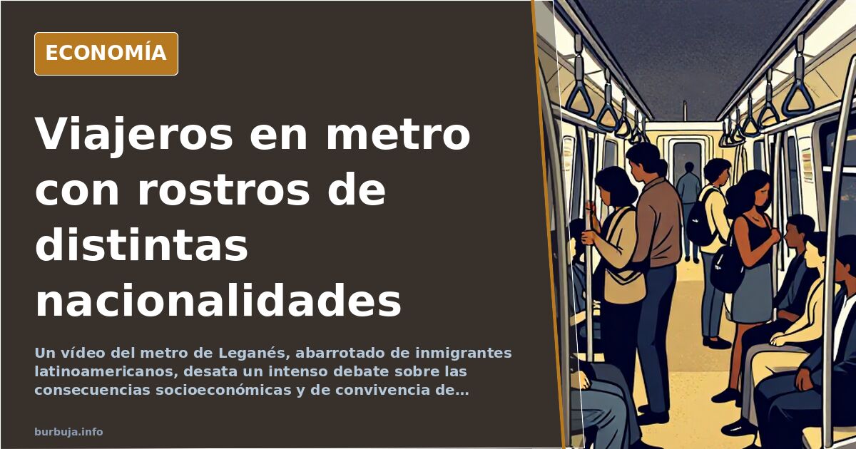 Leganés Metro: A Mirror of Immigration Overwhelming Public Transport