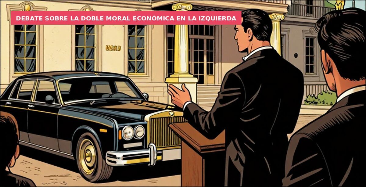 Debate sobre la doble moral económica en la izquierda