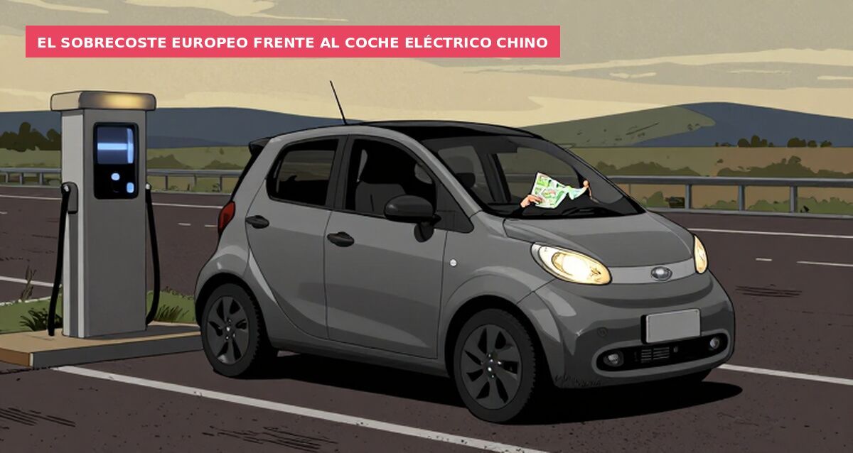 El sobrecoste europeo frente al coche eléctrico chino