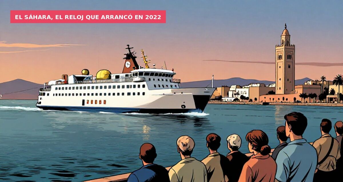 El Sáhara, el reloj que arrancó en 2022
