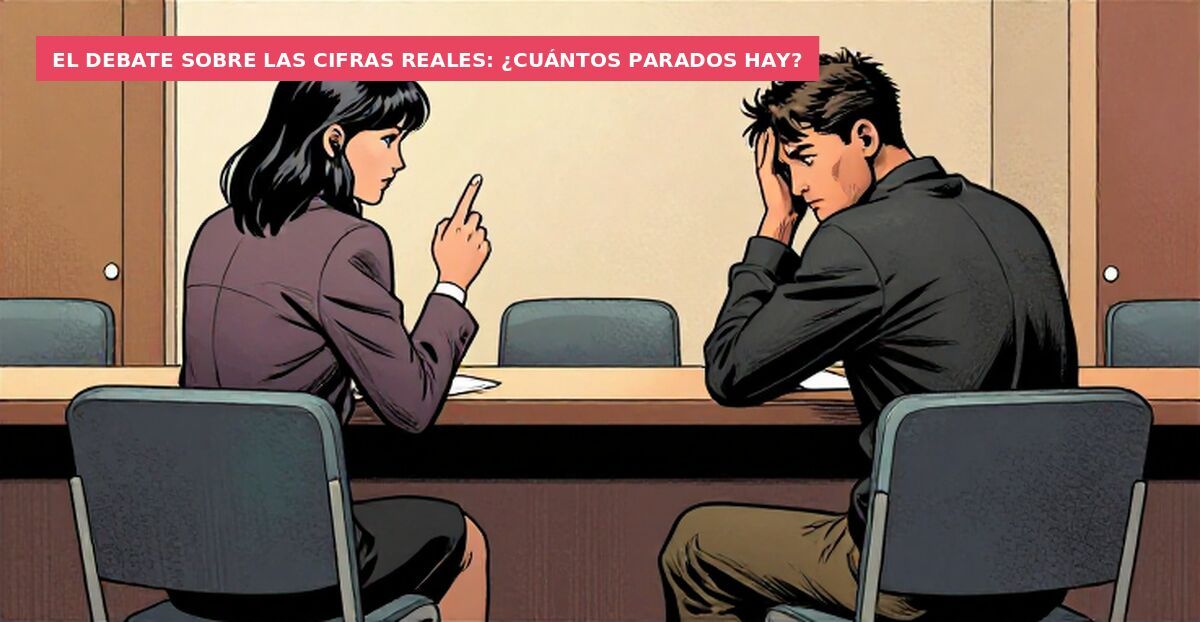 El debate sobre las cifras reales: ¿cuántos parados hay?