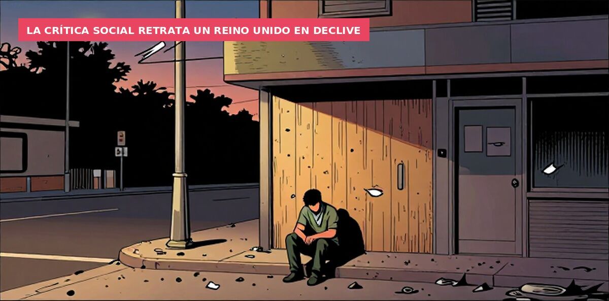 La crítica social retrata un Reino Unido en declive