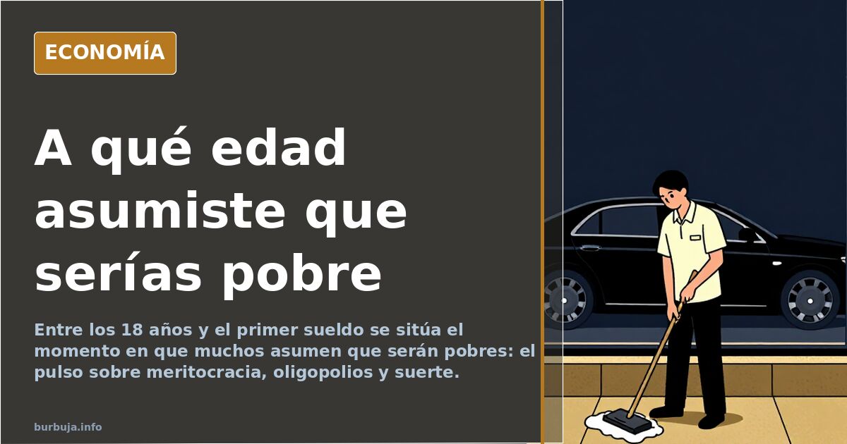 Figuras caminando por un pasillo corporativo en azul marino y dorado, ilustración editorial sobre movilidad social y trabajo