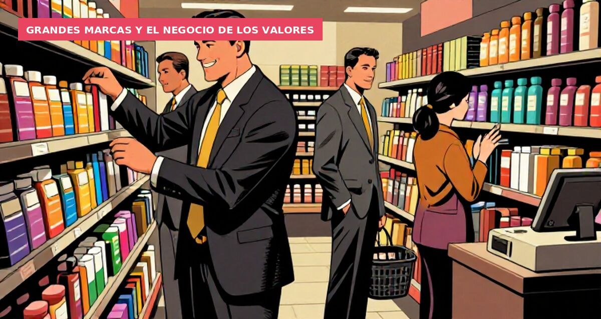 Grandes marcas y el negocio de los valores