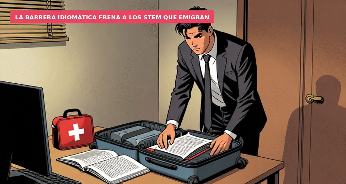 La barrera idiomática frena a los STEM que emigran
