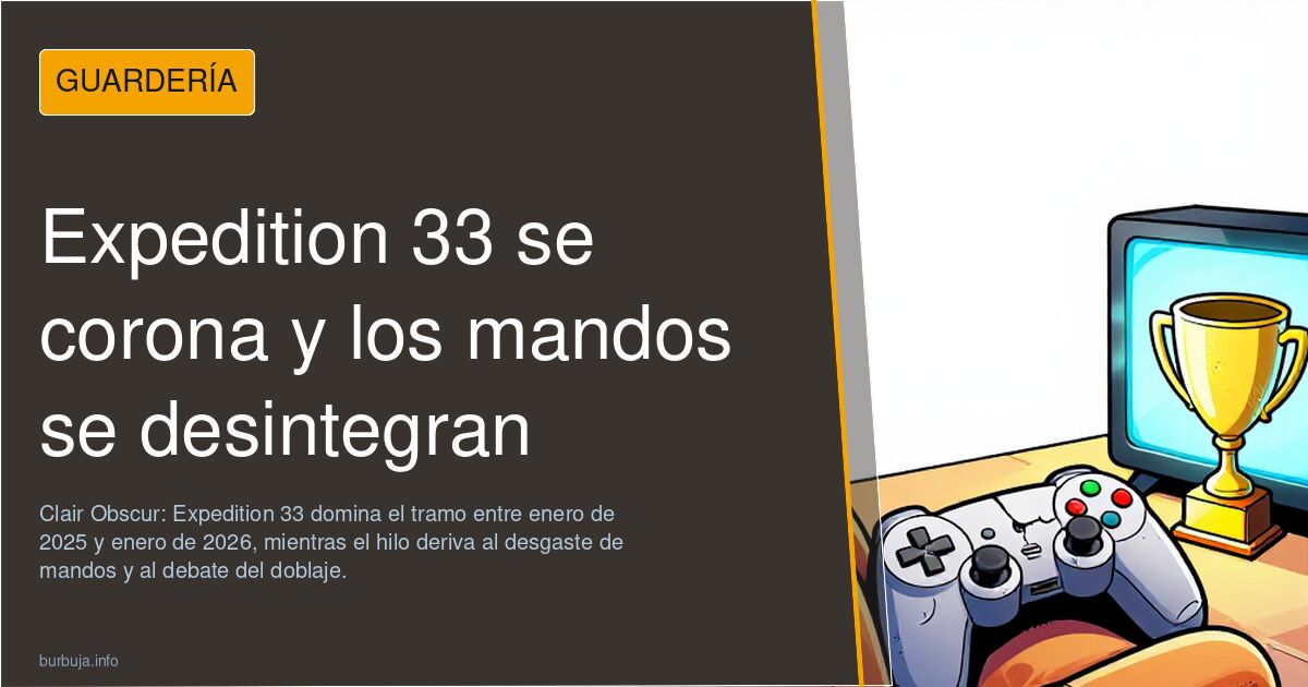 Expedition 33 se corona y los mandos se desintegran