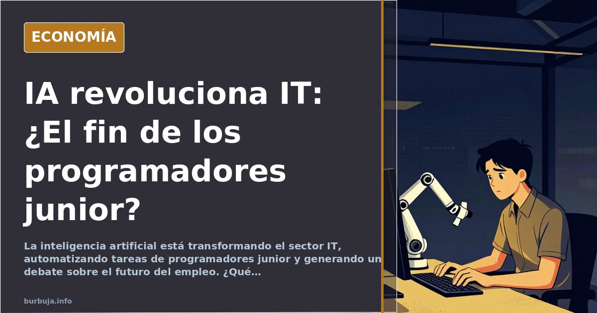 La IA revoluciona IT: ¿El fin de los junior?