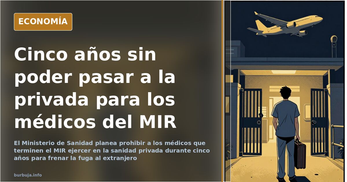 Médicos con bata y fonendoscopio en el pasillo de un hospital público, imagen de la formación MIR en España