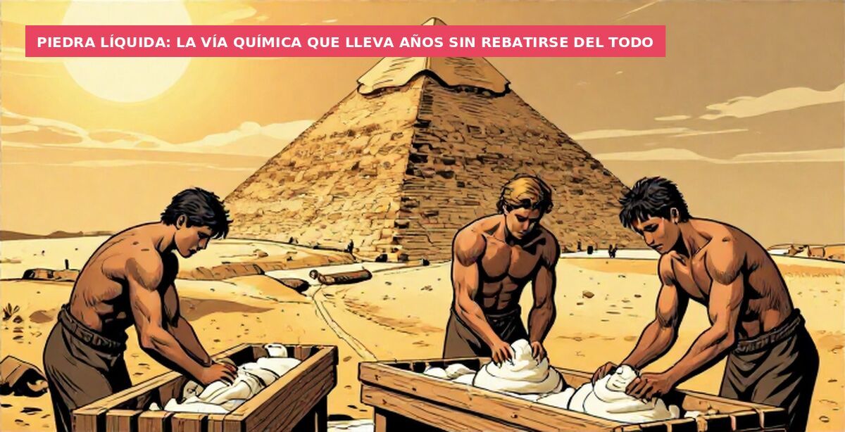 Piedra líquida: la vía química que lleva años sin rebatirse del todo