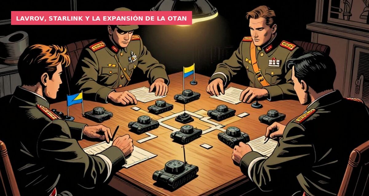 Lavrov, Starlink y la expansión de la OTAN