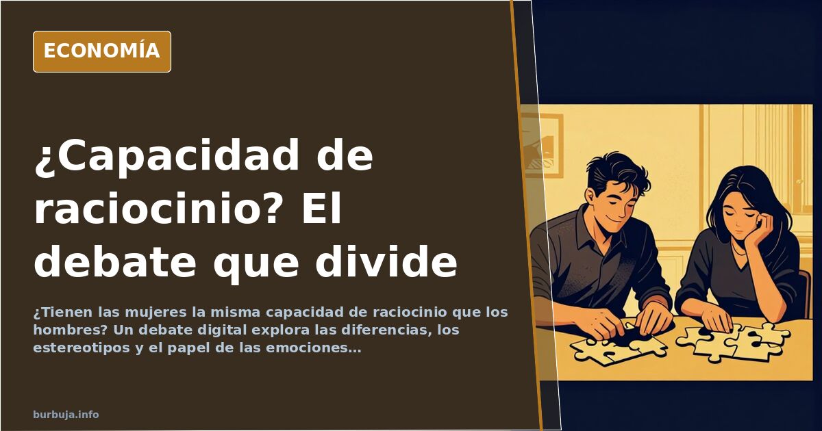 Ilustración conceptual de dos cerebros, uno representando el pensamiento lógico y otro el emocional, en un debate