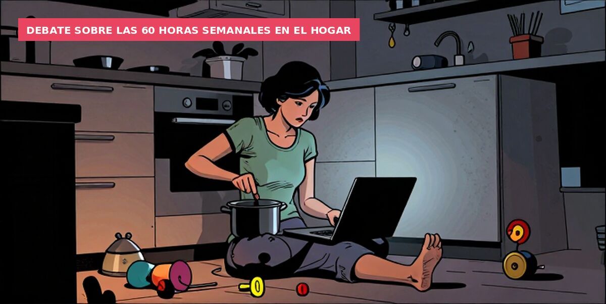 Debate sobre las 60 horas semanales en el hogar