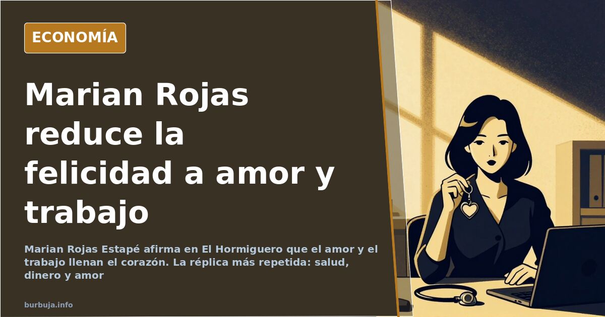 Ilustración editorial de una silueta humana dividida entre un corazón y una herramienta de trabajo, símbolos de la tesis de M