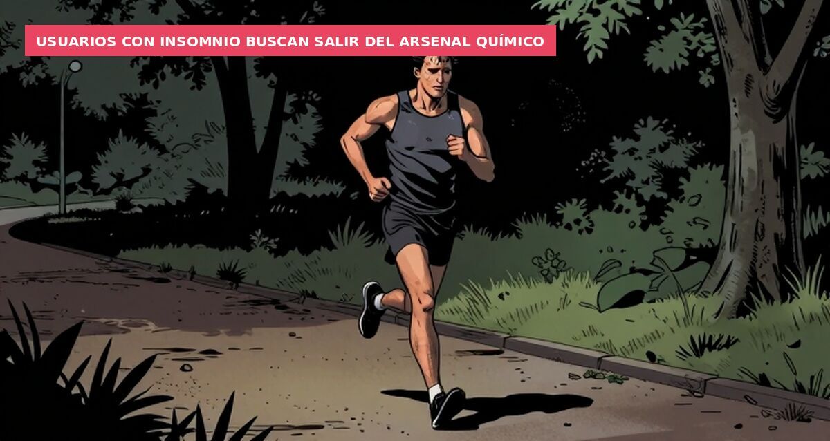 Usuarios con insomnio buscan salir del arsenal químico