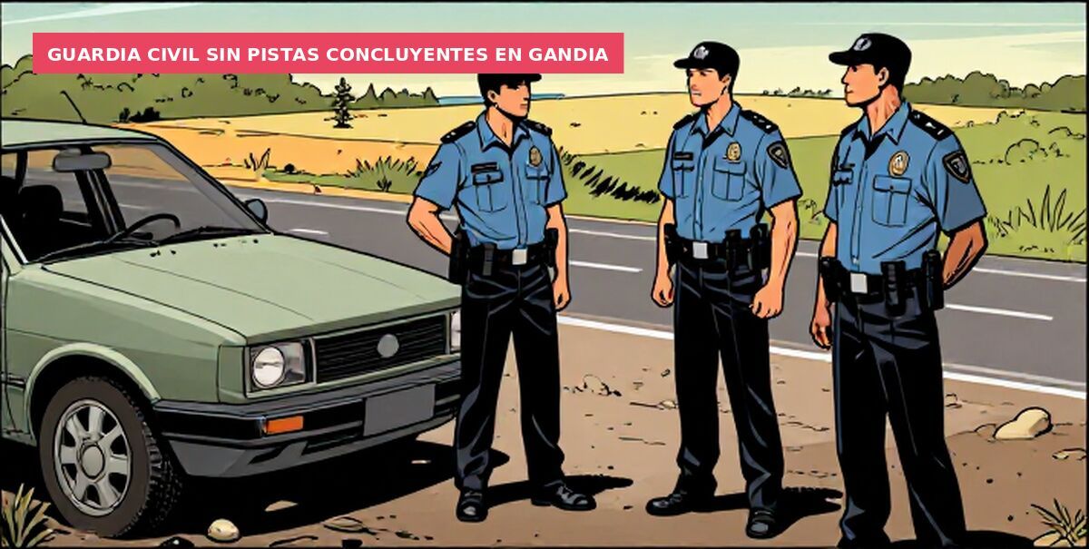 Guardia Civil sin pistas concluyentes en Gandia