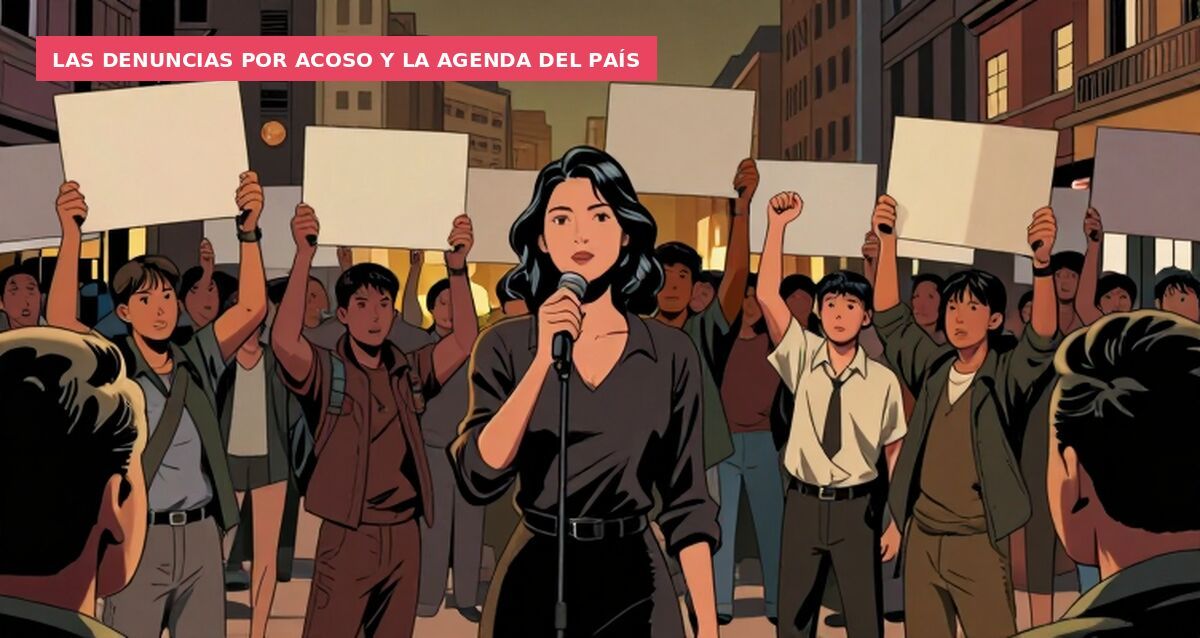 Las denuncias por acoso y la agenda del país