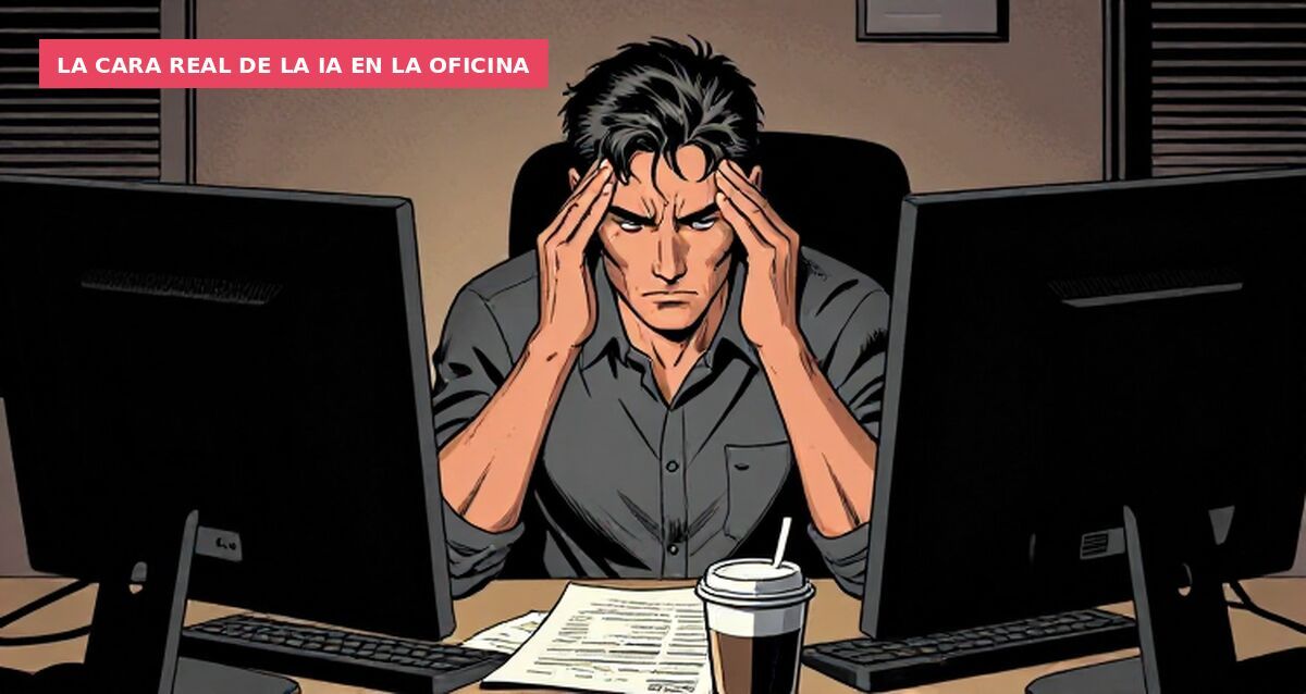 La cara real de la IA en la oficina