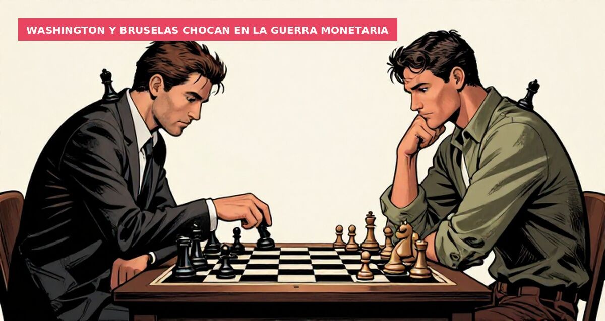 Washington y Bruselas chocan en la guerra monetaria
