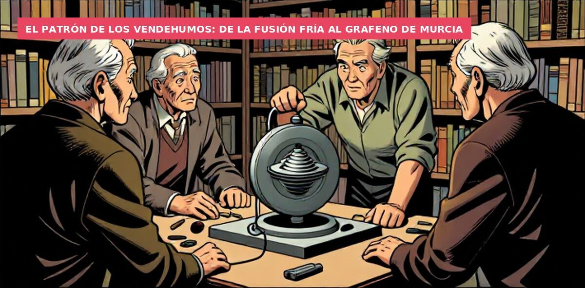 El patrón de los vendehumos: de la fusión fría al grafeno de Murcia
