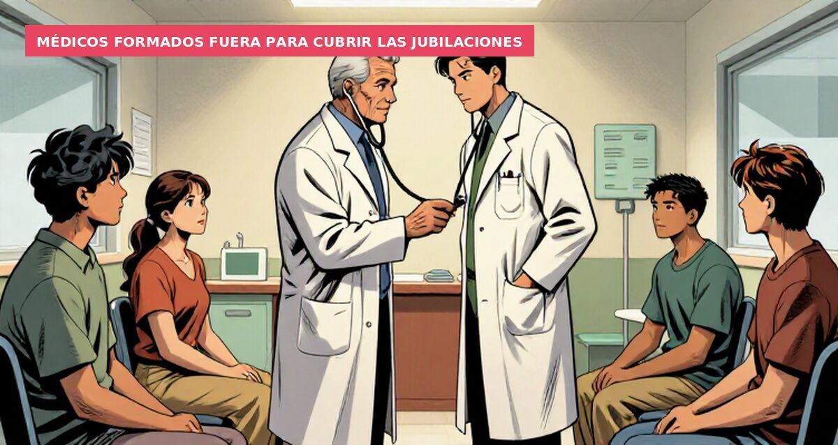 Médicos formados fuera para cubrir las jubilaciones