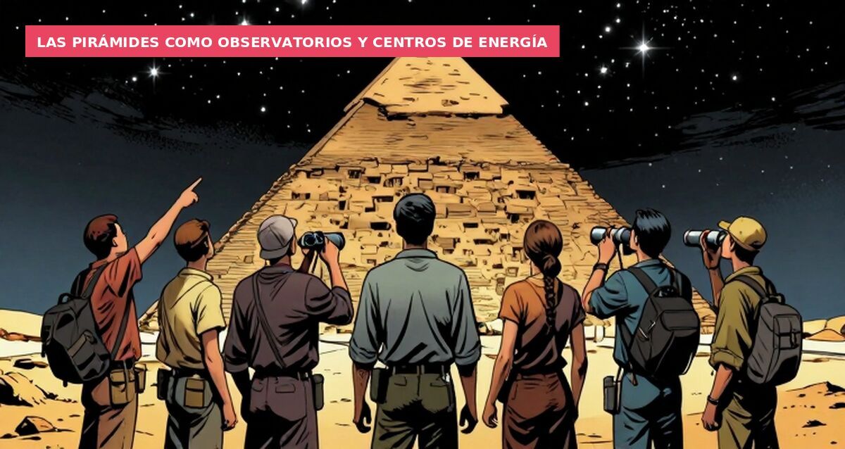 Las pirámides como observatorios y centros de energía