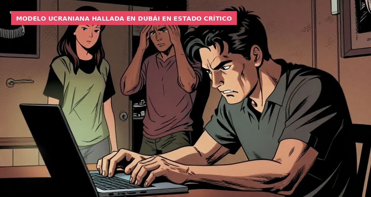 Modelo ucraniana hallada en Dubái en estado crítico
