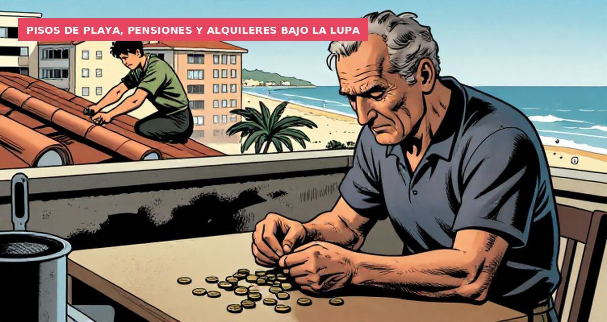 Pisos de playa, pensiones y alquileres bajo la lupa