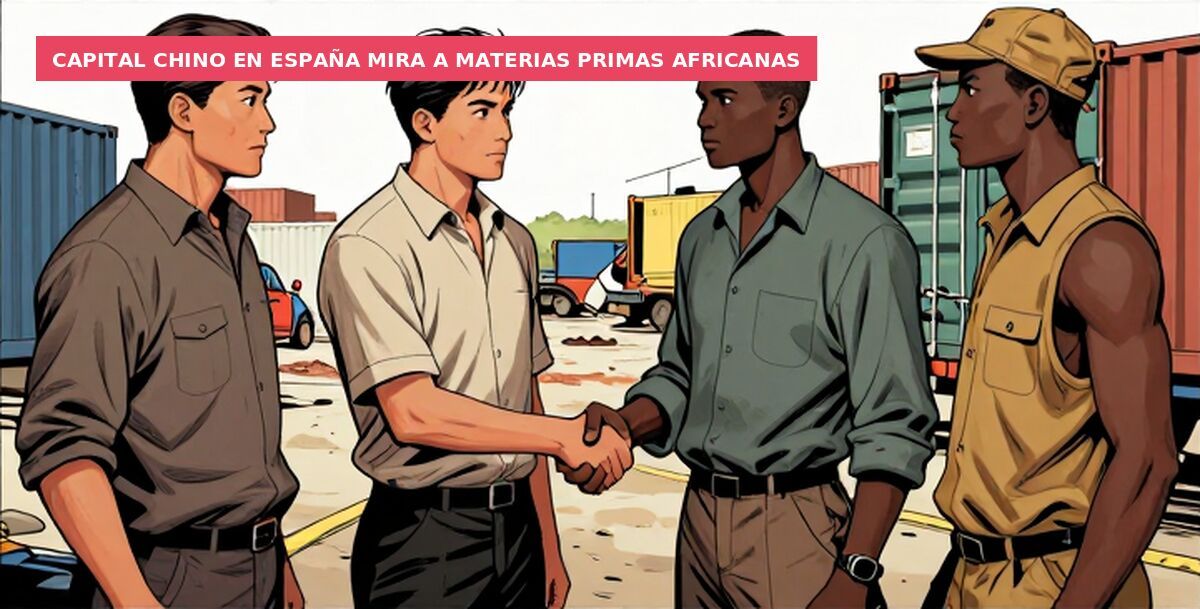 Capital chino en España mira a materias primas africanas