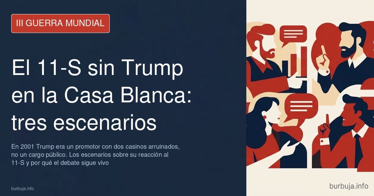 Bandera de EEUU frente a la silueta de la Casa Blanca, imagen del poder presidencial y de la política exterior estadounidense