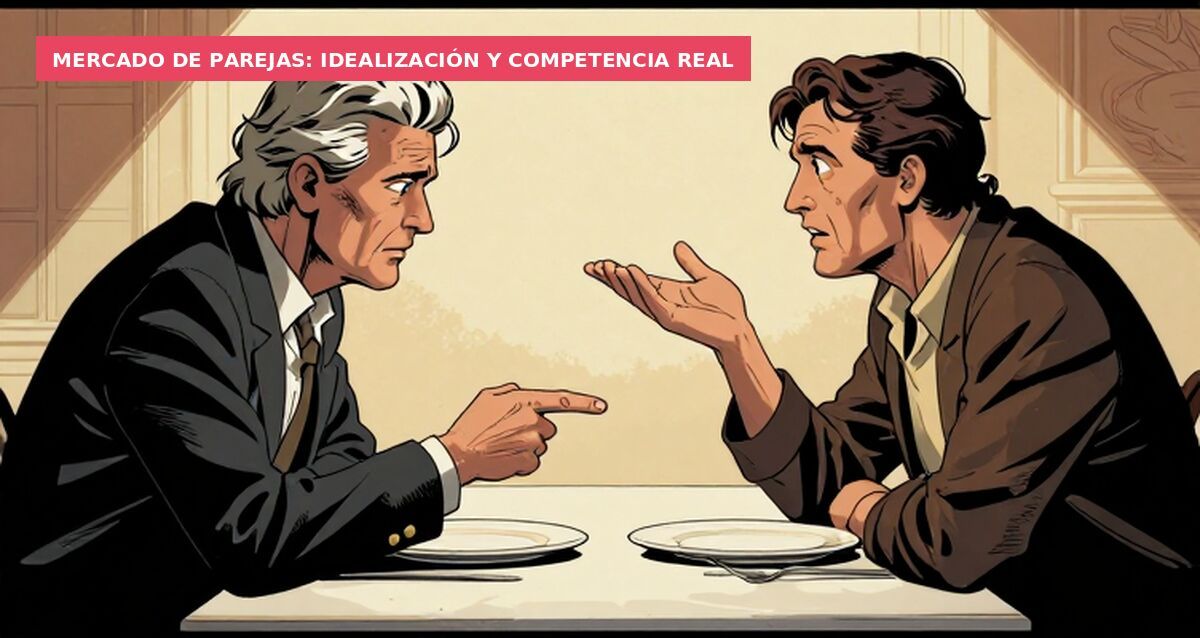 Mercado de parejas: idealización y competencia real