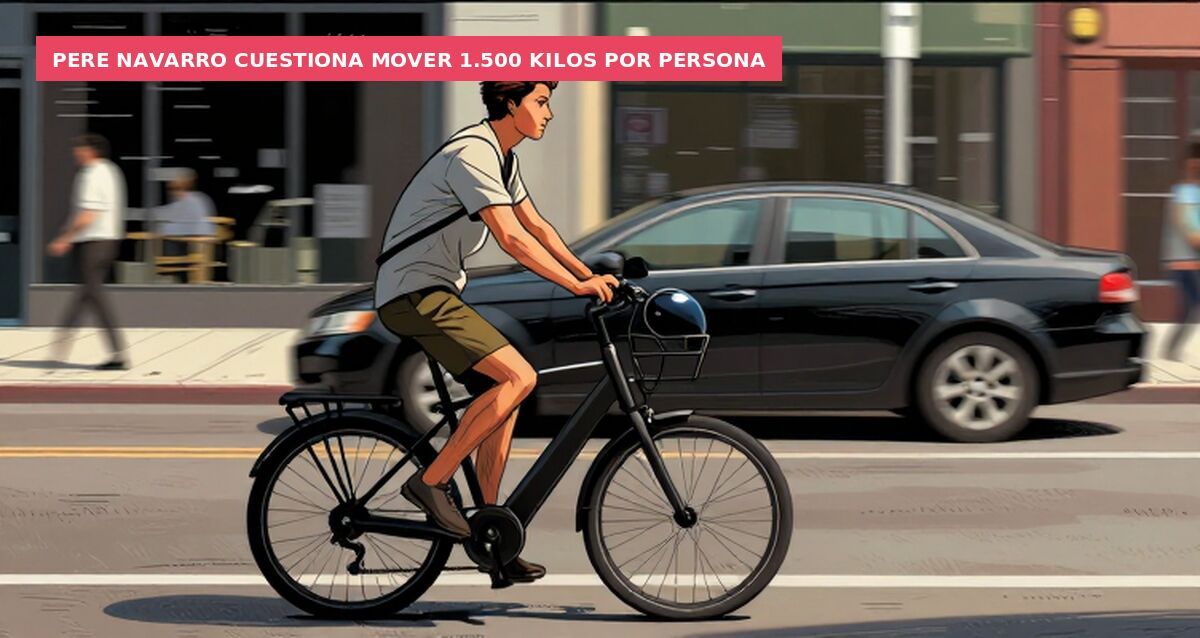 Pere Navarro cuestiona mover 1.500 kilos por persona
