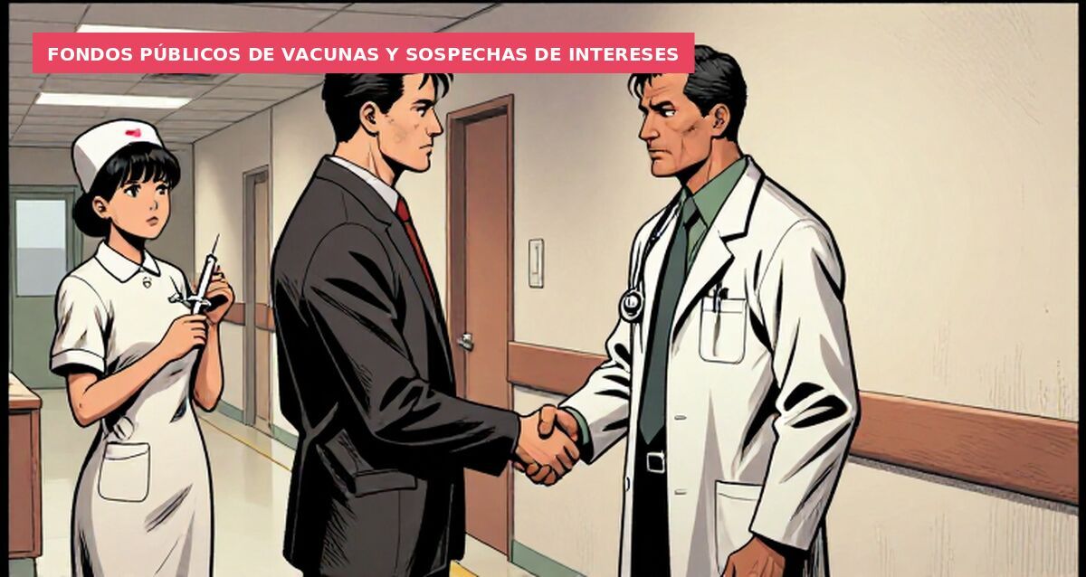 Fondos públicos de vacunas y sospechas de intereses