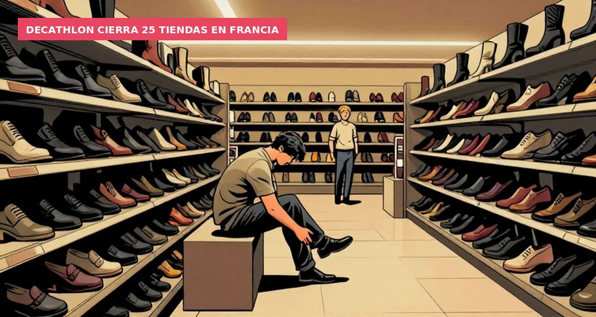 Decathlon cierra 25 tiendas en Francia