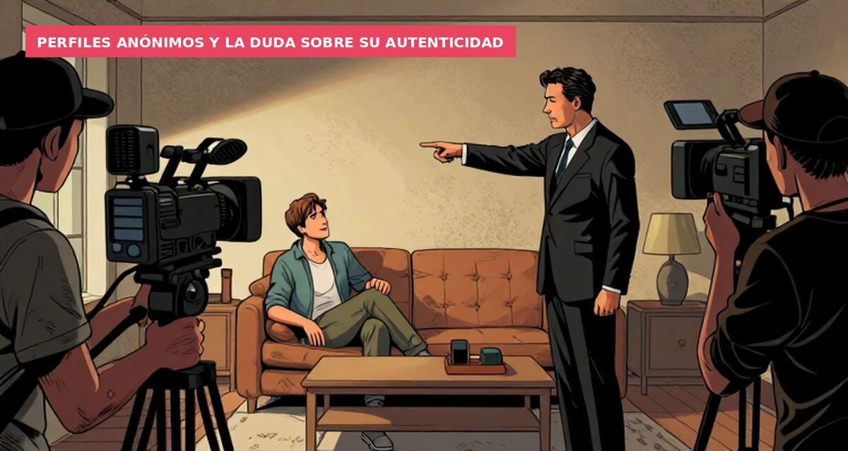 Perfiles anónimos y la duda sobre su autenticidad