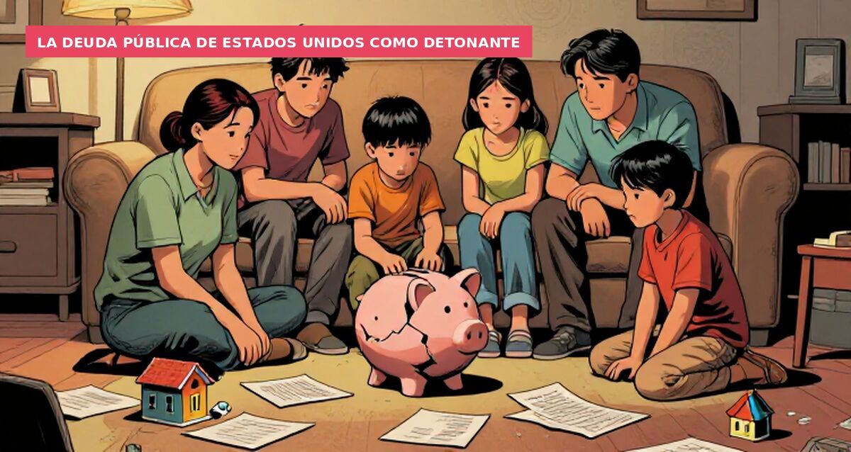 La deuda pública de Estados Unidos como detonante