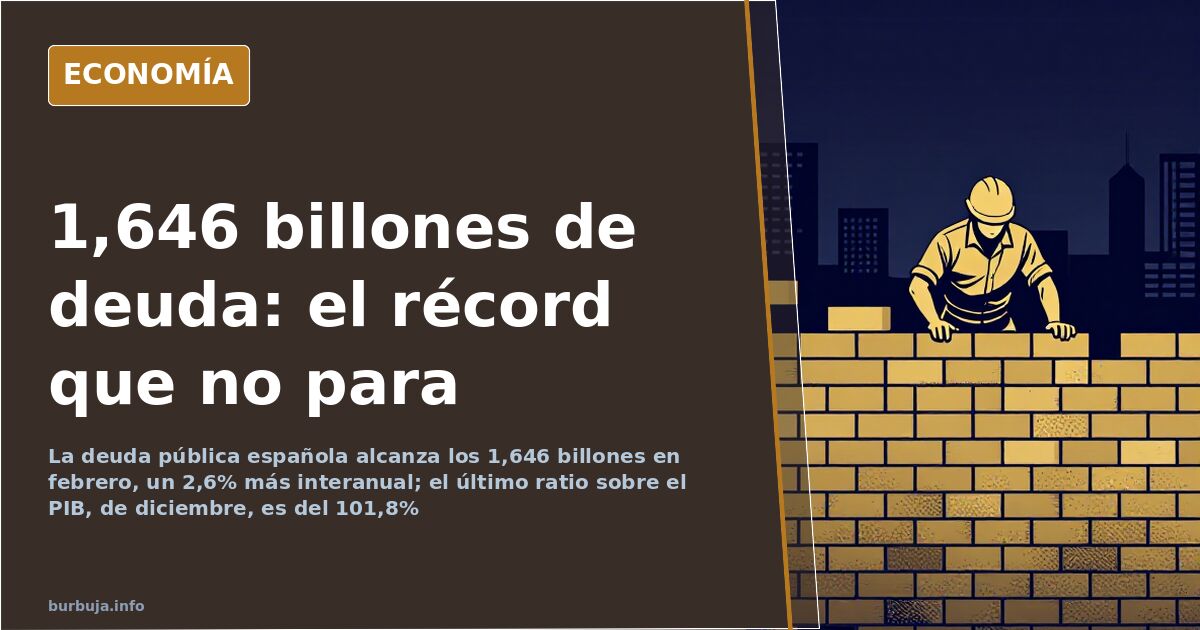 Ilustración editorial de una torre de monedas apiladas sobre un edificio institucional bajo un cielo oscuro, representando la