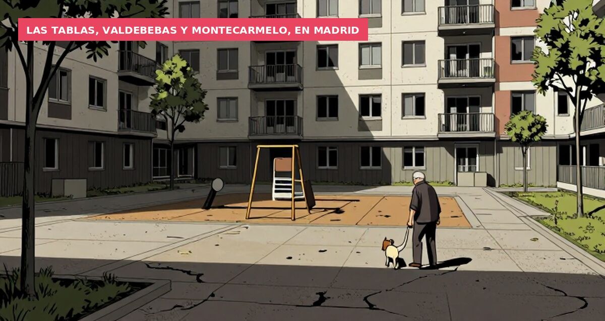Las Tablas, Valdebebas y Montecarmelo, en Madrid