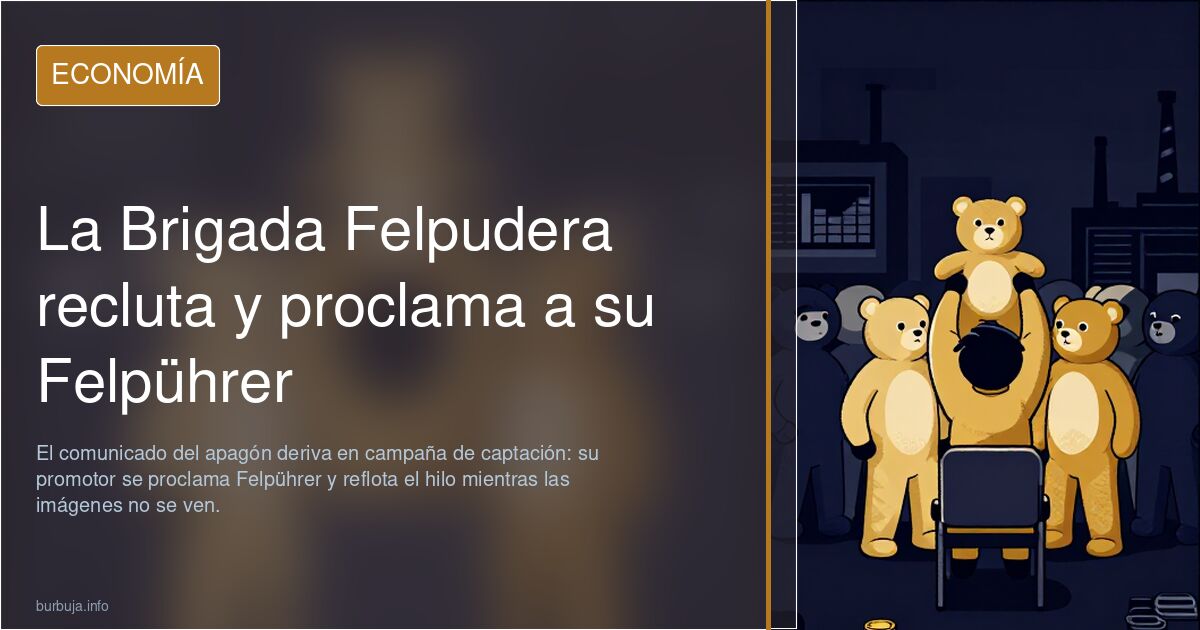 La Brigada Felpudera recluta y proclama a su Felpührer