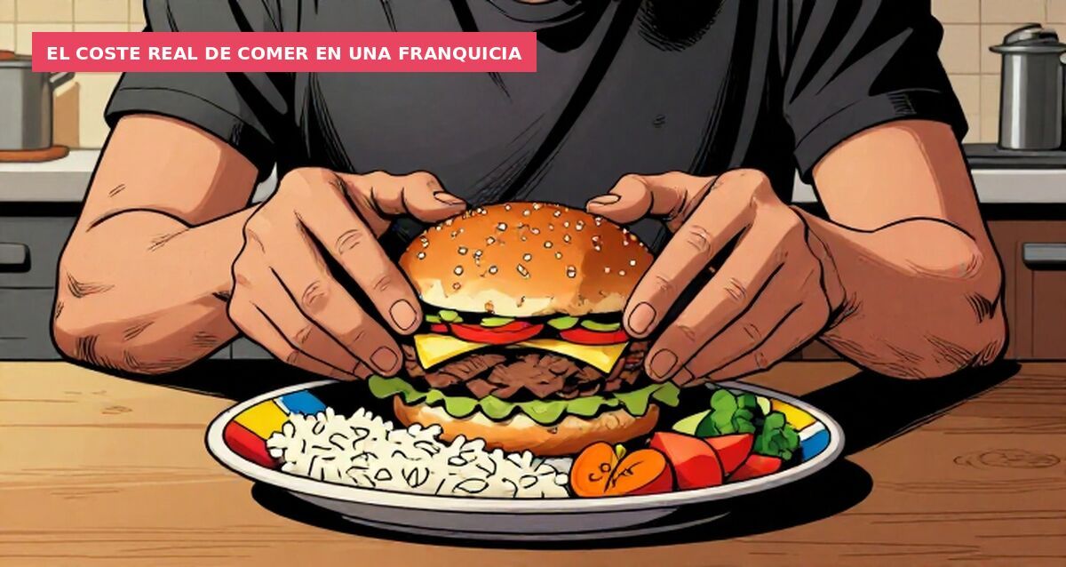 El coste real de comer en una franquicia