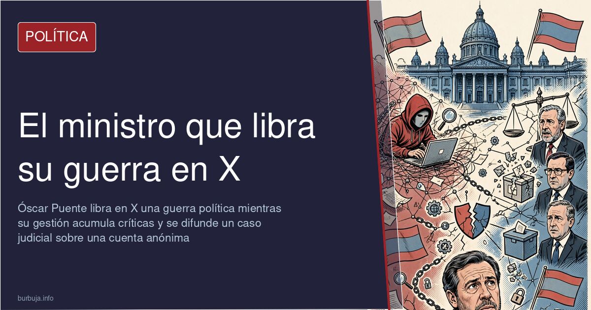 Óscar Puente and the X War That Won't Die Down