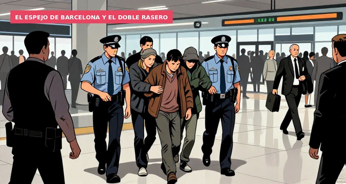 El espejo de Barcelona y el doble rasero