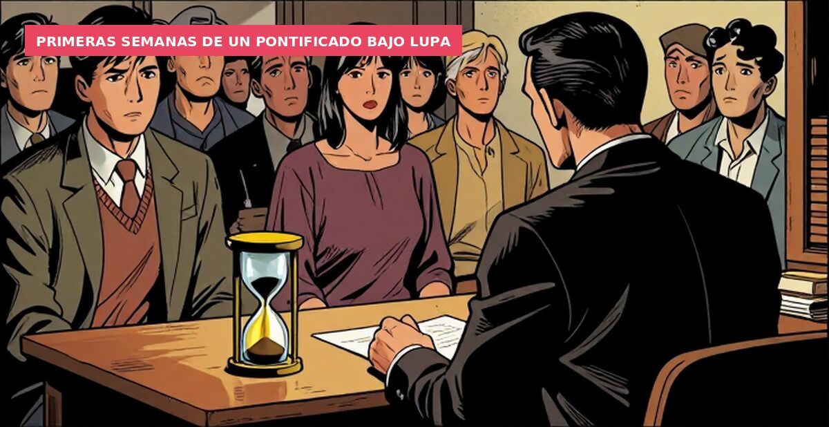 Primeras semanas de un pontificado bajo lupa