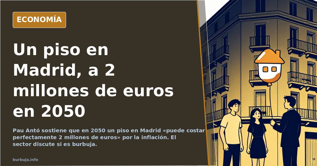 Edificio de viviendas en Madrid, reflejo del precio de la vivienda en la ciudad
