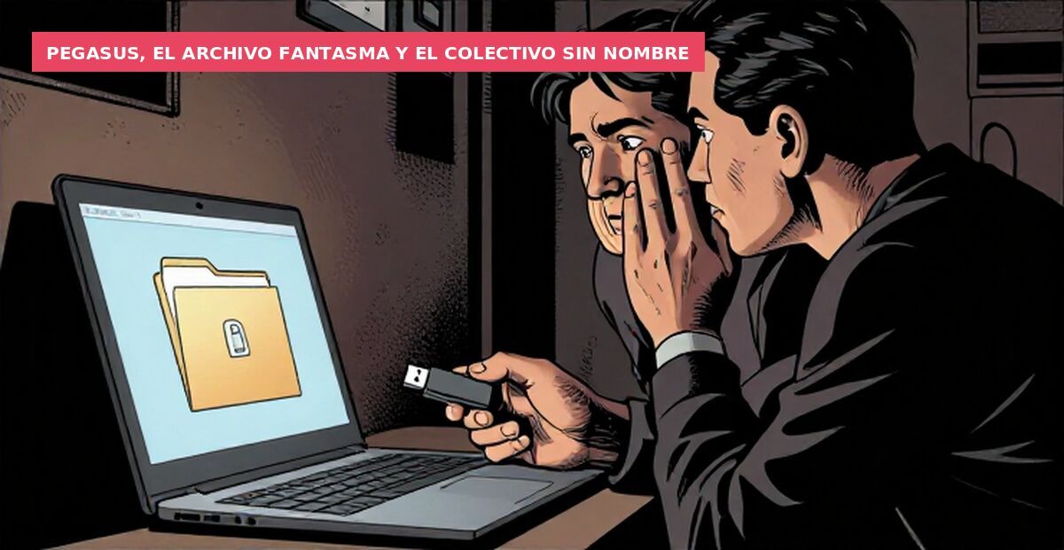 Pegasus, el archivo fantasma y el colectivo sin nombre