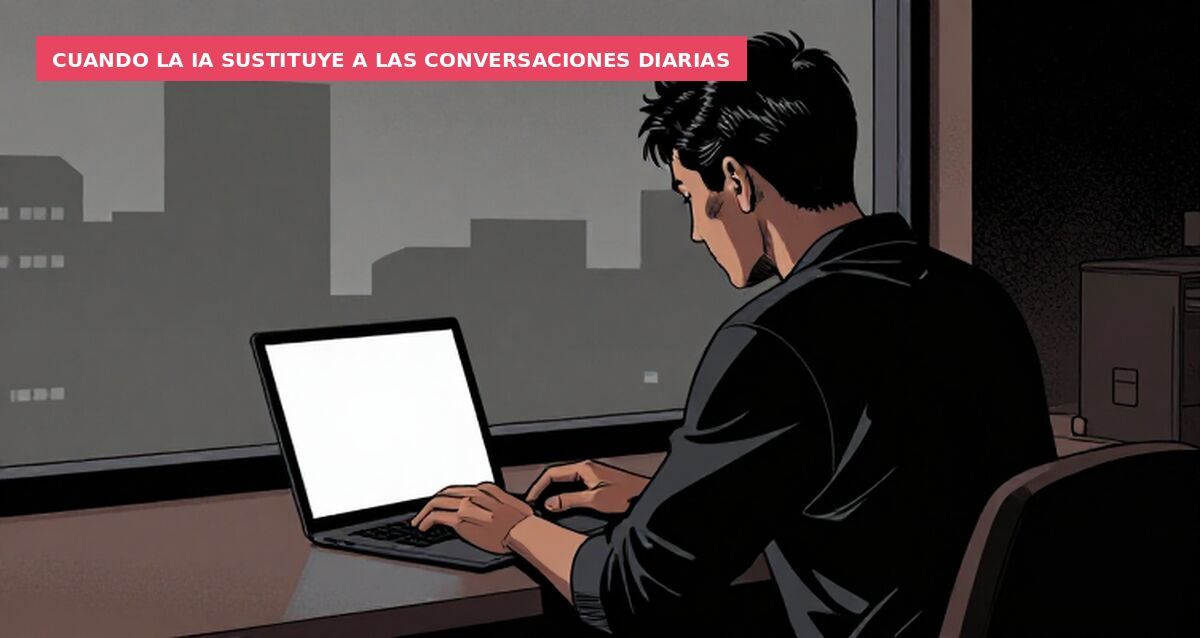 Cuando la IA sustituye a las conversaciones diarias